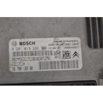 Εγκέφαλος Citroen Berlingo 2000-2025 0281018228 9678818280 9666729580 1039S49037