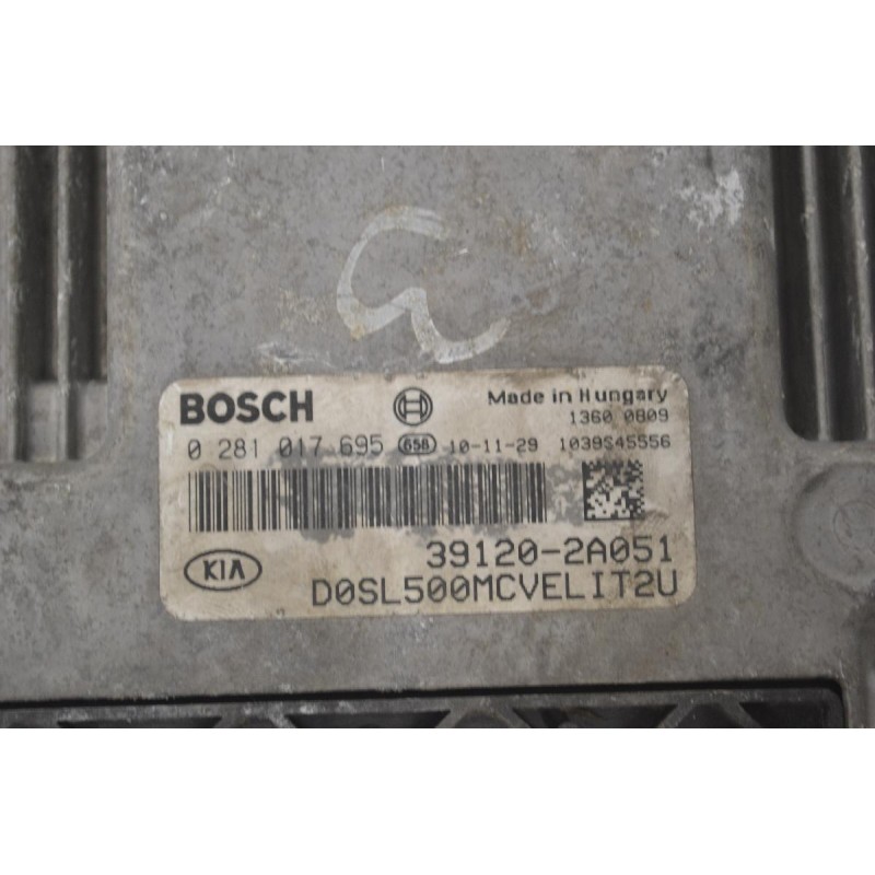 Εγκέφαλος Kia Sportage 1.7 CRDI 2010-2018 0281017695 39120-2A051 1039S45556
