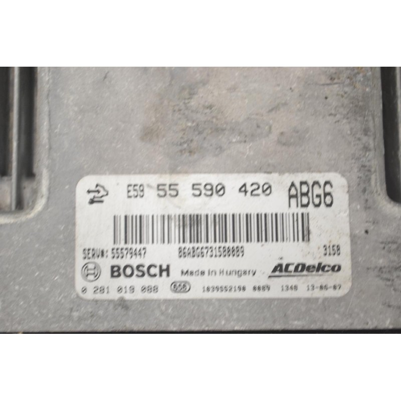 Εγκέφαλος Opel Insignia / Astra 2008-2018 55590420 55579447 0281019088 1039S52190