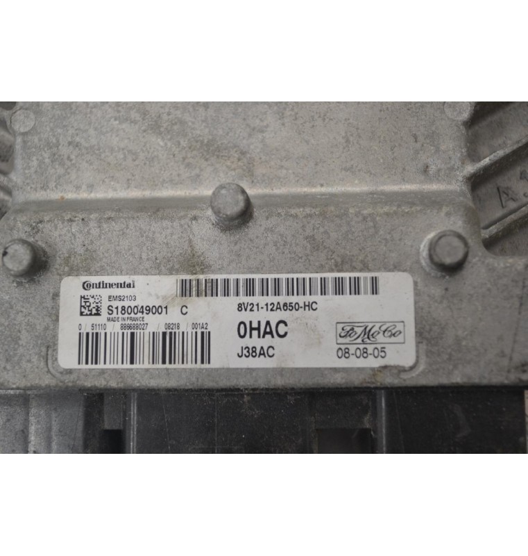 Εγκέφαλος Ford Fiesta 2008-2018 CONTINENTAL S180049001 8V21-12A650-HC J38AC