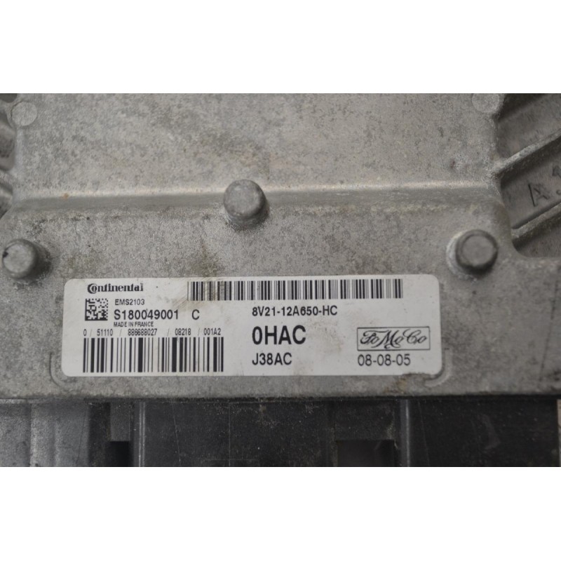 Εγκέφαλος Ford Fiesta 2008-2018 CONTINENTAL S180049001 8V21-12A650-HC J38AC