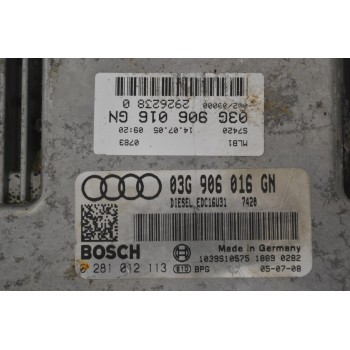 Εγκέφαλος Audi A4 2004-2008 0281012113 03G906016GN 1039S10575
