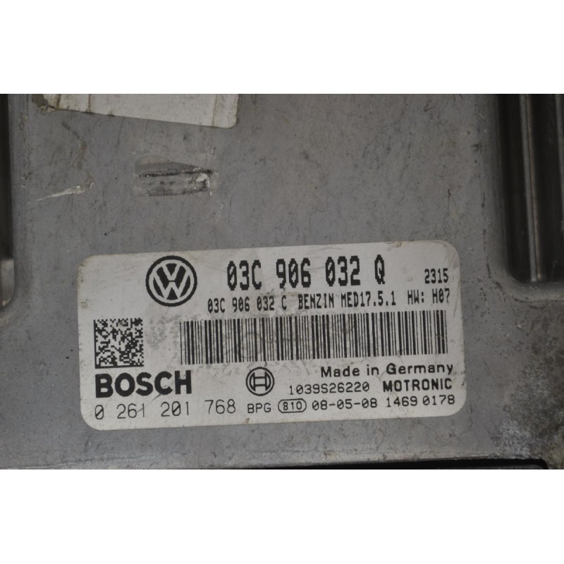 Εγκέφαλος Volkswagen Golf 2006-2008 0261201768 03C906032Q 1039S26220