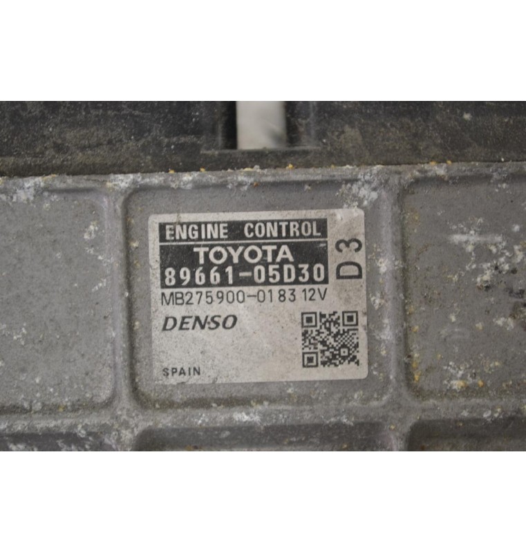 Εγκέφαλος Toyota Avensis 2.0 D4D 2008-2013 89661-05D30 MB275900-0183
