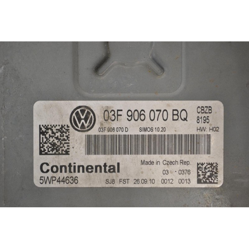 Εγκέφαλος Volkswagen Polo 1.2 TSI CBZ 2005-2015 CONTINENTAL 03F906070BQ 5WP44636
