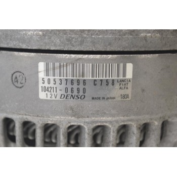 Κομπρεσέρ Aircondition - A/C Alfa Romeo Stelvio 2016-2025 DENSO 50537696 C758 104211-0690