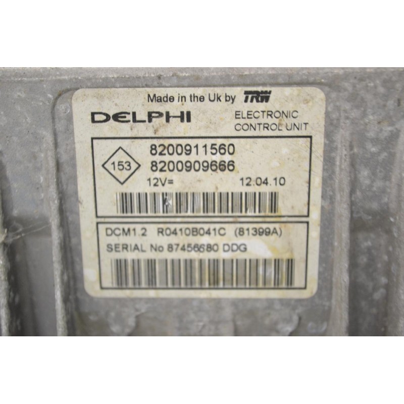 Εγκέφαλος Renault Clio 2010-2014 DELPHI 8200911560 8200909666