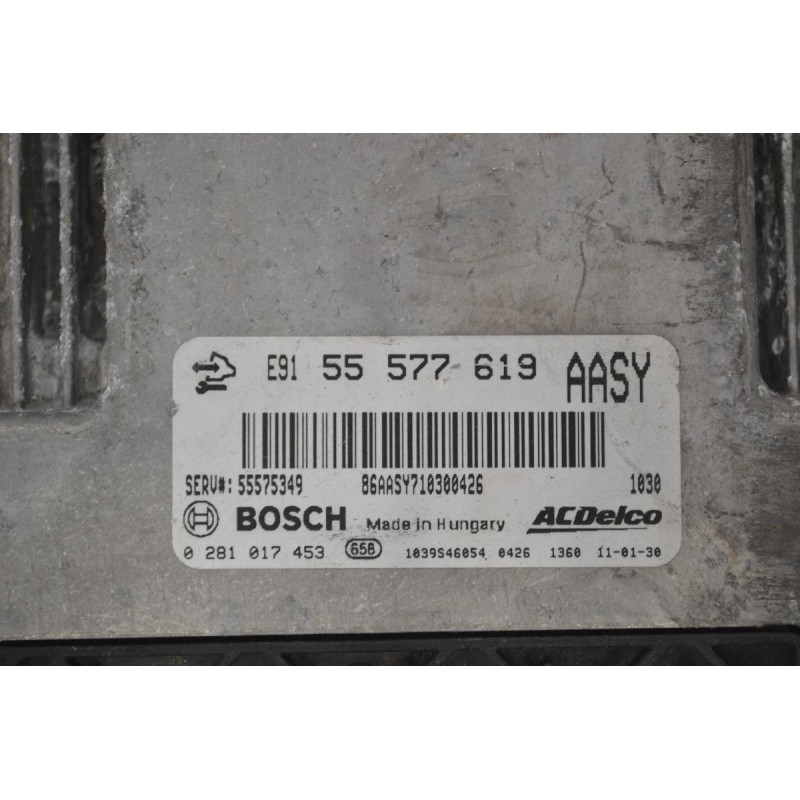 Εγκέφαλος Opel Insignia 2.0 CDTI 2008-2016 55577619 1039S46054 0281017453 55575349