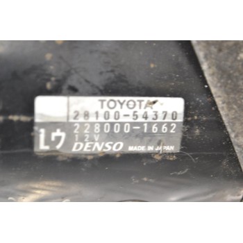Μίζα Toyota Hilux 2.4 2L-T 1990-2001 DENSO 28100-54370 228000-1662 2810054370 2280001662