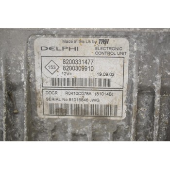 Εγκέφαλος Renault Kangoo 2001-2025 DELPHI 8200331477 8200309910