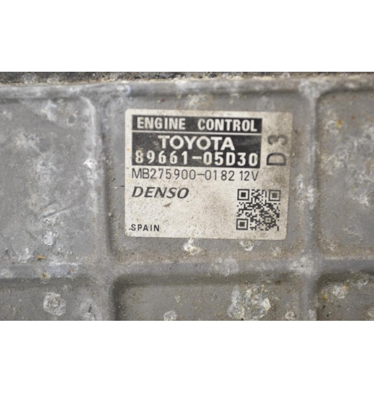 Εγκέφαλος Toyota Avensis 2.0 D4D 2008-2013 89661-05D30 MB275900-0182
