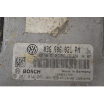 Εγκέφαλος Volkswagen Jetta / Golf 1.9 TDI 2002-2012 03G906021PM 0281014061 03G906021AN 1039S21729 (Seat Audi Skoda)