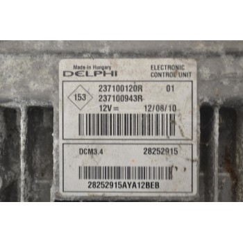 Εγκέφαλος Renault Megane / Fluence 2008-2016 237100120R 237100943R 28252915