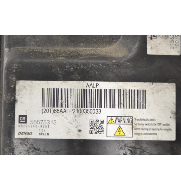 Εγκέφαλος Opel Astra 2009-2015 DENSO 55575315 MB275800-9553