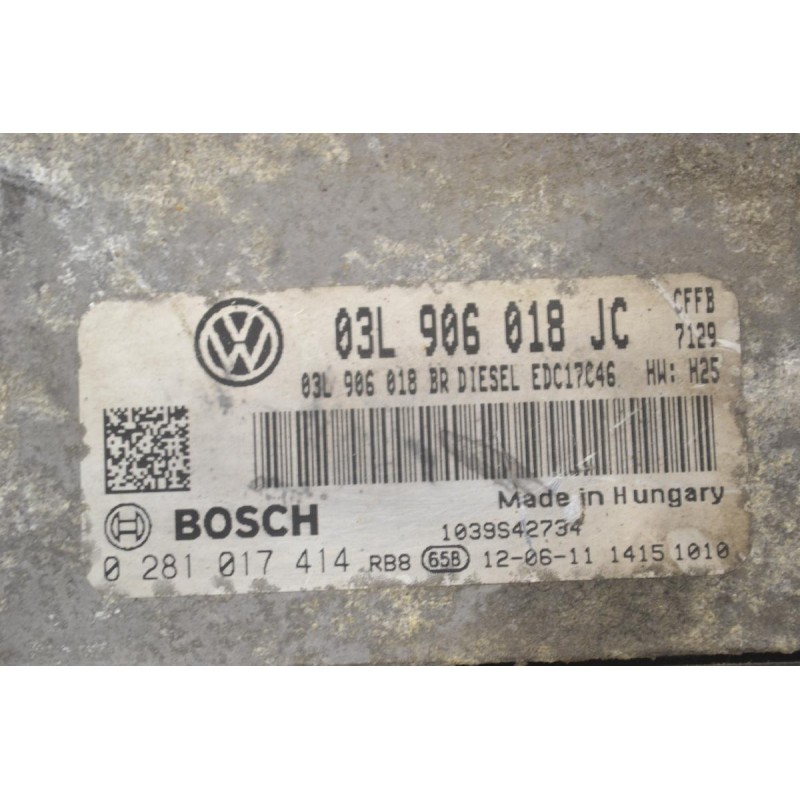 Εγκέφαλος Skoda Superb 2009-2015 BOSCH 0281017414 03L906018JC