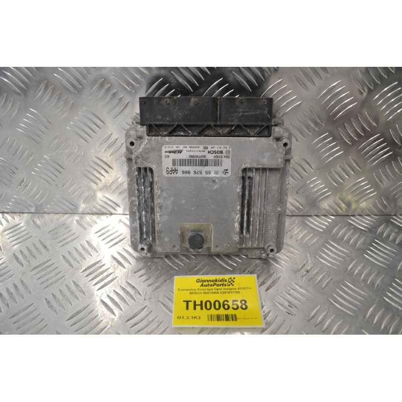 Εγκέφαλος Κινητήρα Opel Insignia A20DTH BOSCH 55576906 0281017105