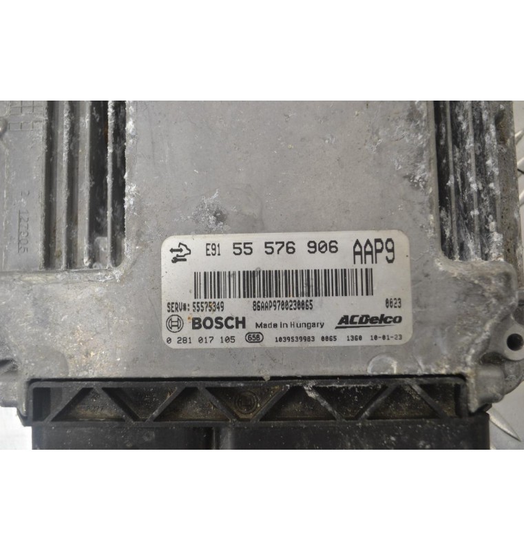 Εγκέφαλος Κινητήρα Opel Insignia A20DTH BOSCH 55576906 0281017105