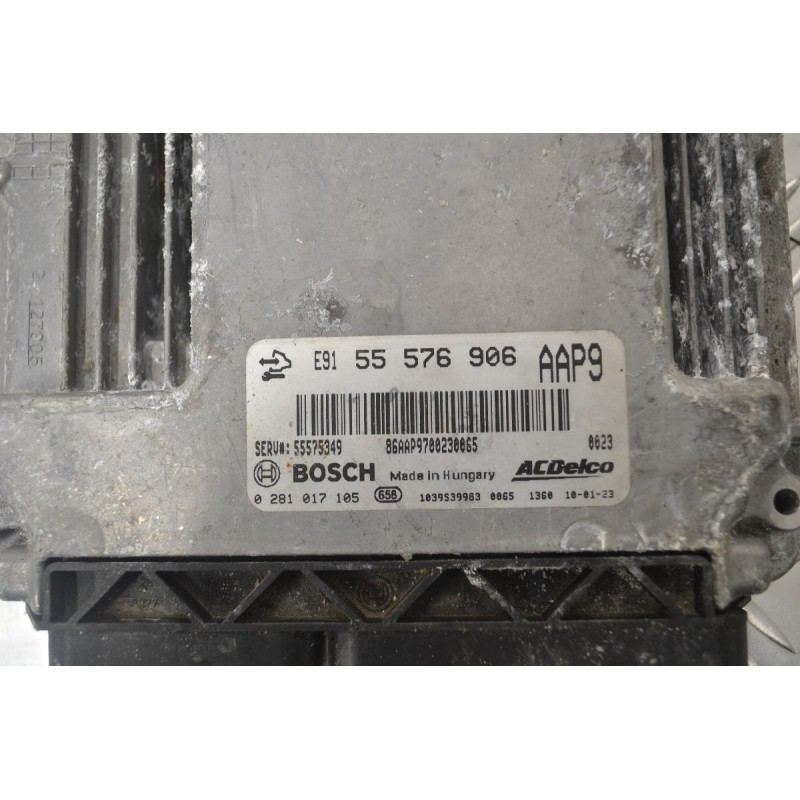 Εγκέφαλος Κινητήρα Opel Insignia A20DTH BOSCH 55576906 0281017105