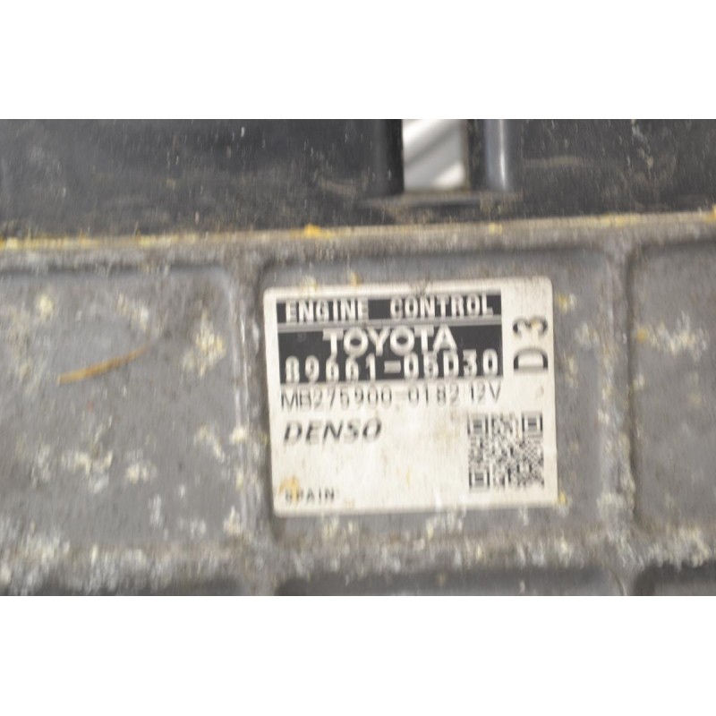 Εγκέφαλος Toyota Avensis 2.0 D4D 2008-2013 89661-05D30 MB275900-0182