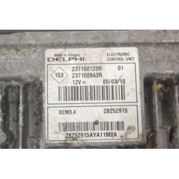 Εγκέφαλος Renault Megane / Fluence 2008-2016 237100120R 237100943R 28252915