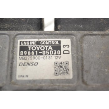 Εγκέφαλος Toyota Avensis 2.0 D4D 2008-2013 89661-05D30 MB275900-0181