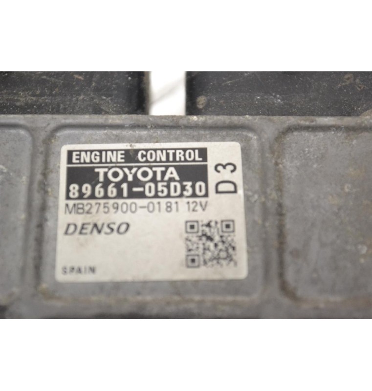 Εγκέφαλος Toyota Avensis 2.0 D4D 2008-2013 89661-05D30 MB275900-0181