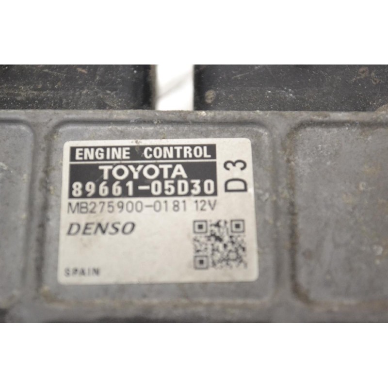 Εγκέφαλος Toyota Avensis 2.0 D4D 2008-2013 89661-05D30 MB275900-0181