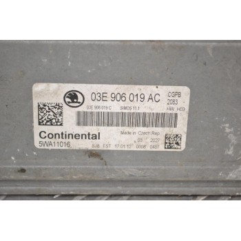 Εγκέφαλος Skoda Fabia 2006-2014 CONTINENTAL 03E906019AC 03E906019C