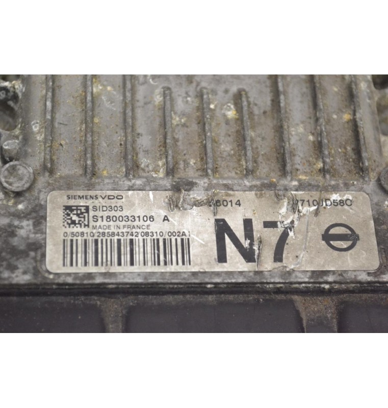 Εγκέφαλος Nissan Qashqai 2006-2015 SIEMENS SID303 S180033106 A 23710-JD58C
