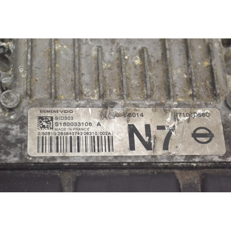 Εγκέφαλος Nissan Qashqai 2006-2015 SIEMENS SID303 S180033106 A 23710-JD58C