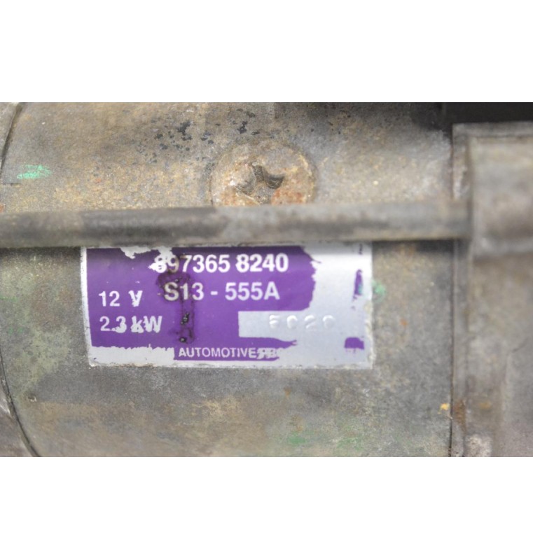 Μίζα Isuzu D-Max 3.0 4JH1 2002-2007 8973658240 S13-555A (9 Δόντια)