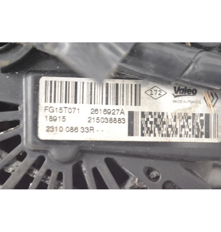 Δυναμό Renault 1.6 DCI R9MA408 2014-2020 VALEO FG15T071 2616927A 231008633R