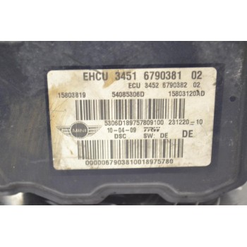 Μονάδα ABS Mini Cooper S 2004-2008 EHCU34516790381 15803819 54085306D