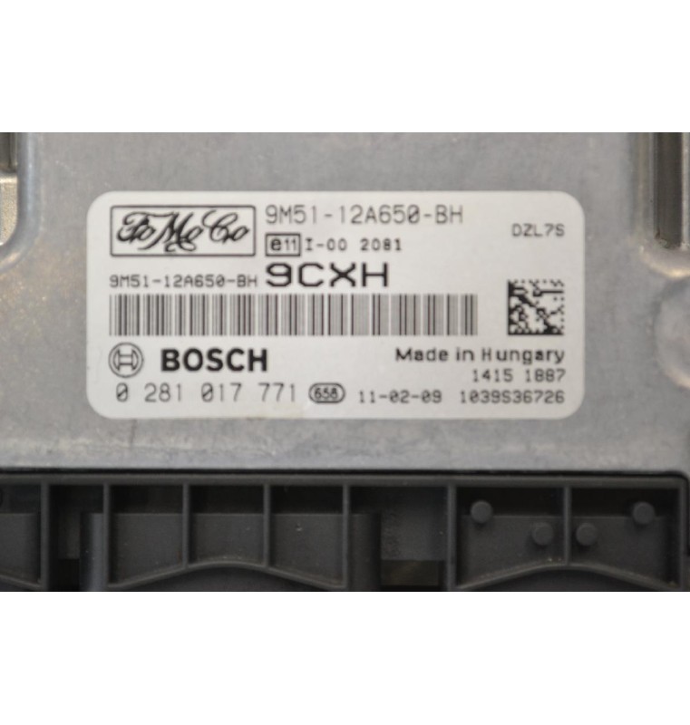 Εγκέφαλος Ford Focus 1.6D G8DD 2003-2015 9M51-12A650-BH 0281017771 1039S36726
