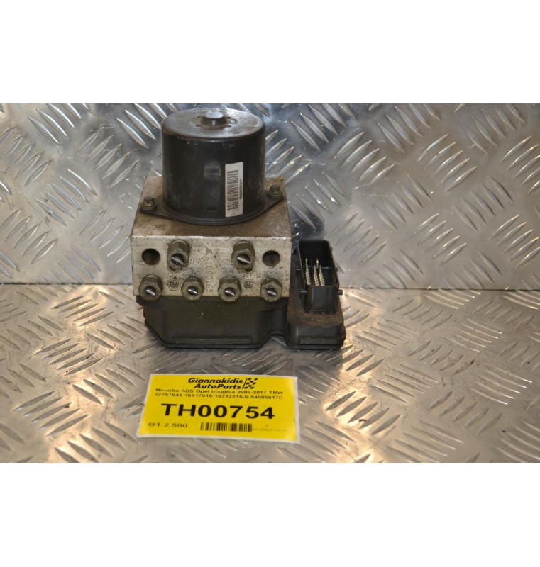 Μονάδα ABS Opel Insignia 2008-2017 TRW 22757649 16817015 16312215-B 54085617C