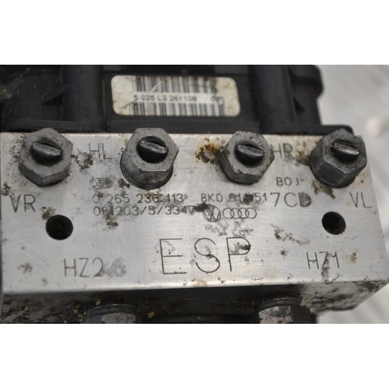 Μονάδα ABS Audi A4 A5 2008-2012 8K0907379AE 8K0614517CD 0265236113 (Γνήσια)