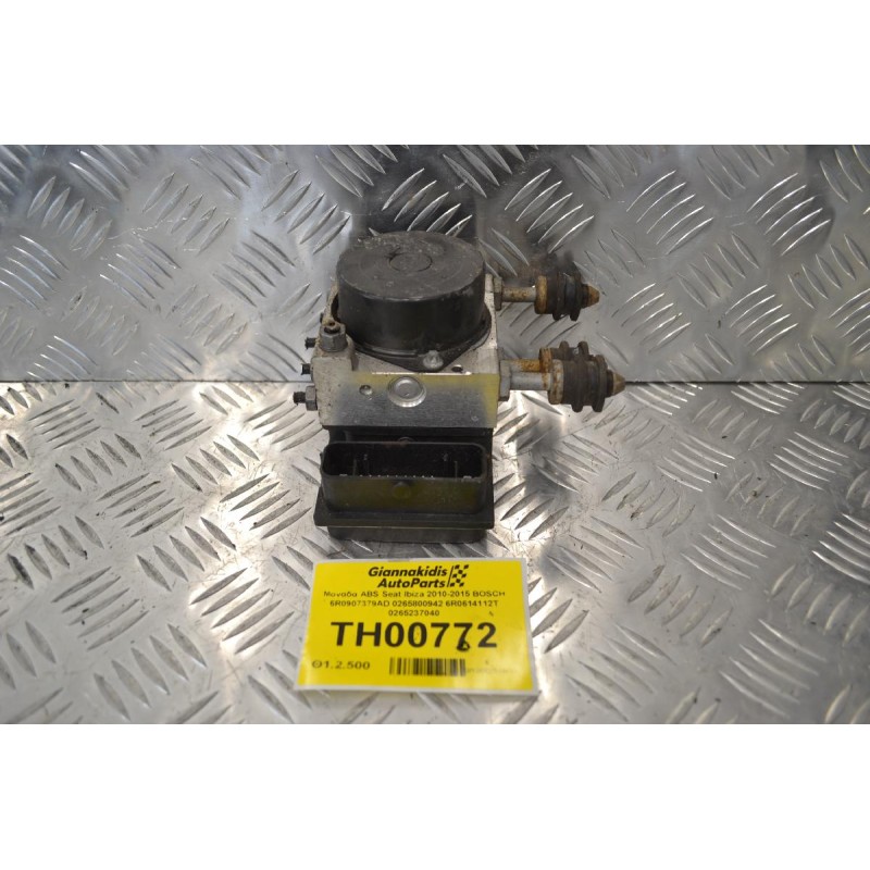 Μονάδα ABS Seat Ibiza 2010-2015 BOSCH 6R0907379AD 0265800942 6R0614112T 0265237040