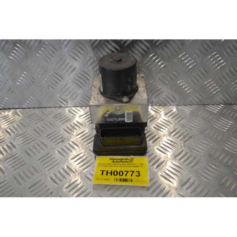 Μονάδα ABS Opel Insignia 2008-2017 TRW 22757649 16817015 16312215-B 54085617C