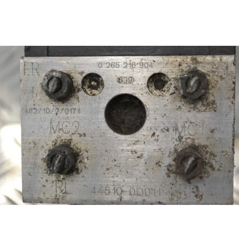 Μονάδα ABS Toyota Yaris 2003-2005 BOSCH 0265216904 0273004636 445100D011