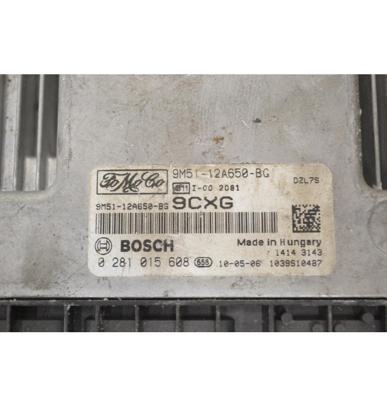 Εγκέφαλος Ford Focus 2004-2012 BOSCH 0281015608 9M5112A650BG 1039S10487