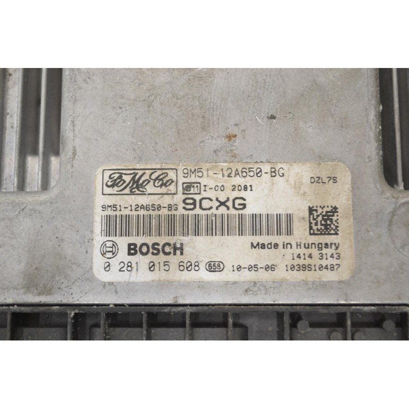 Εγκέφαλος Ford Focus 2004-2012 BOSCH 0281015608 9M5112A650BG 1039S10487