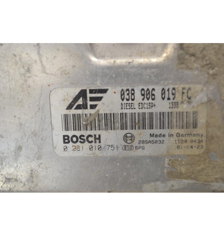 Εγκέφαλος Seat Alhambra 1996-2010 BOSCH 0281010751 038906019FC 28SA5032