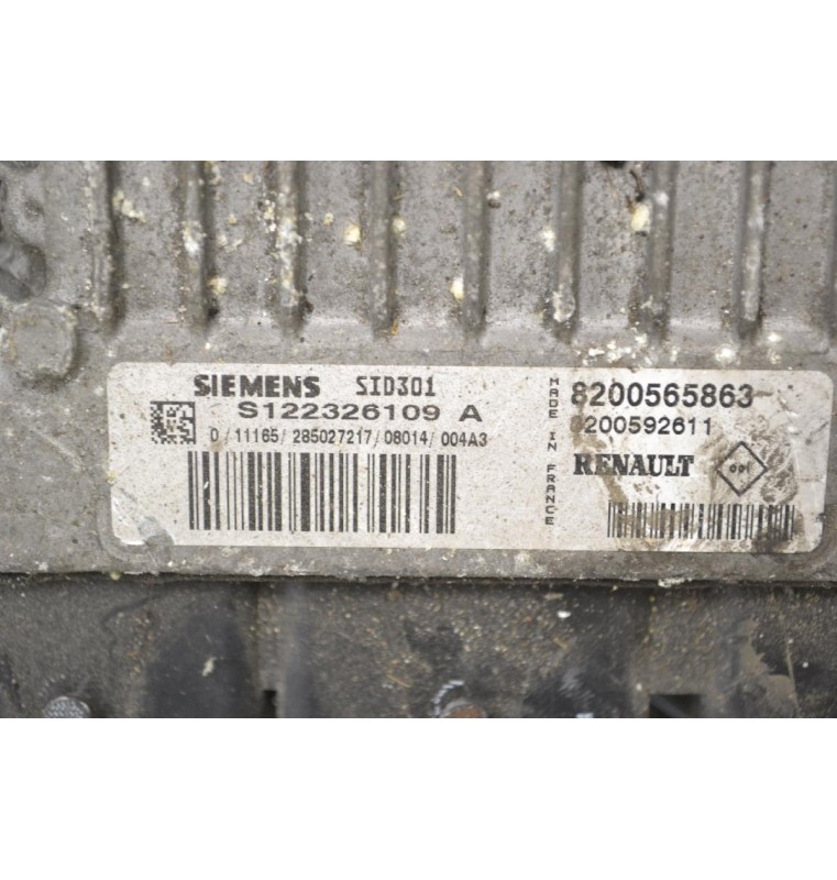Εγκέφαλος Renault Megane K9K 2004-2012 SIEMENS S122326109A 8200565863 8200592611