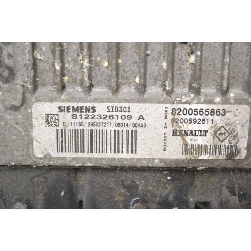Εγκέφαλος Renault Megane K9K 2004-2012 SIEMENS S122326109A 8200565863 8200592611