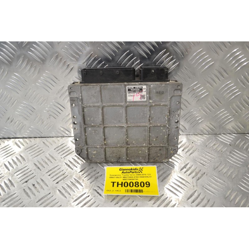 Εγκέφαλος Toyota Verso 2009-2018 12V 89661-05L51 MB275900-8760 8966105L51 MB2759008760