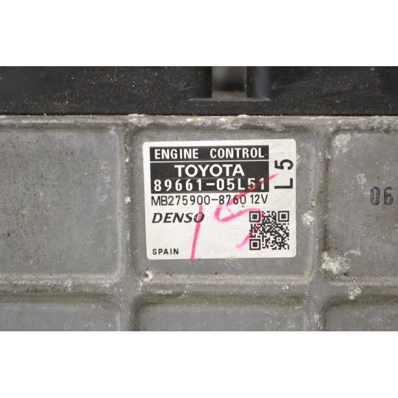 Εγκέφαλος Toyota Verso 2009-2018 12V 89661-05L51 MB275900-8760 8966105L51 MB2759008760