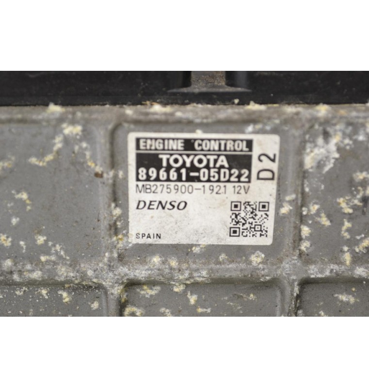 Εγκέφαλος Toyota Avensis 12V 2003-2008 8966105D22 89661-05D22 MB2759001921 MB275900-1921