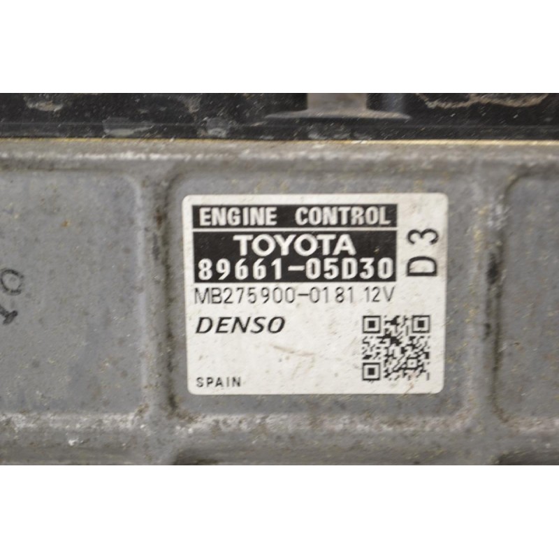 Εγκέφαλος Toyota Avensis 2008-2018 89661-05D30 8966105D30 MB275900-0181 MB2759000181