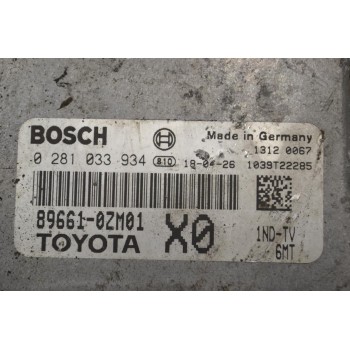 Εγκέφαλος Toyota Corolla 2013-2019 BOSCH 0281033934 896610ZM01 1039T22285