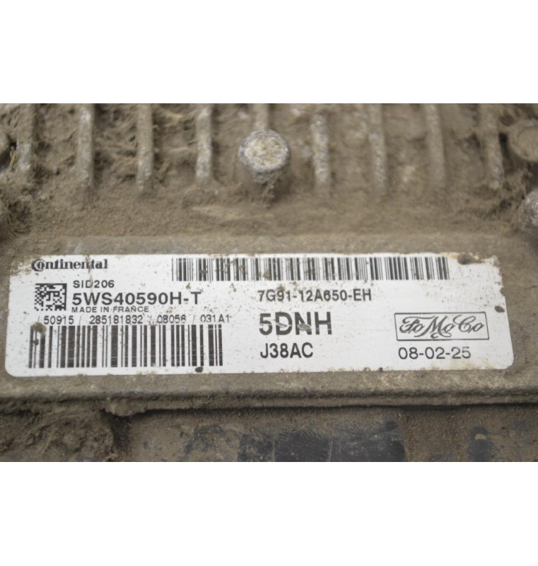 Εγκέφαλος Ford Mondeo 2007-2014 7G9112650EH SID206 5WS40590HT